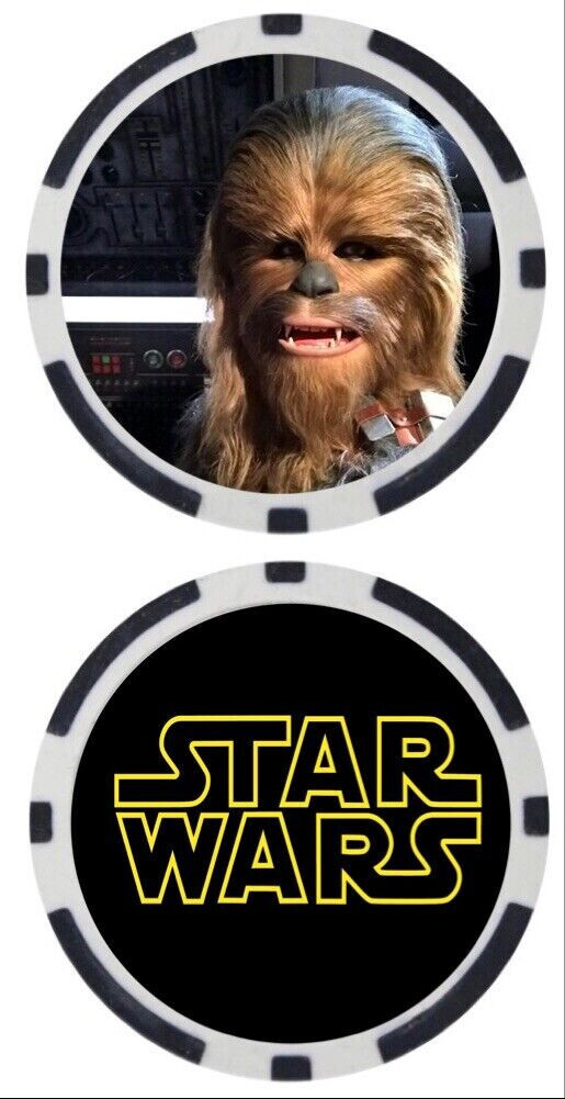 CHEWBACCA - STAR WARS - POKER CHIP