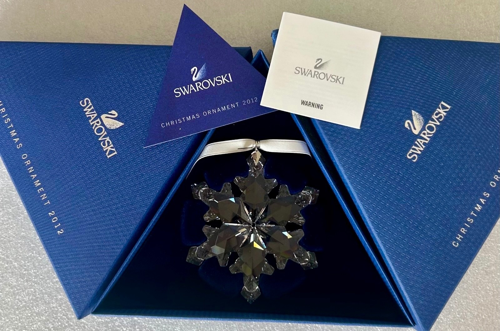 2012 Authentic Austrian Swarovski Christmas Annual 3\