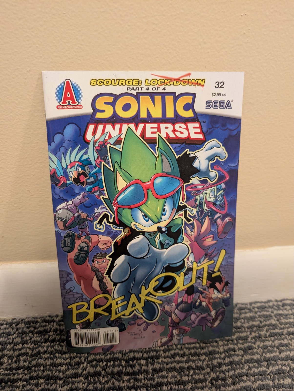 SONIC UNIVERSE #32 - Archie Comics 2011 SCARCE BREAKOUT