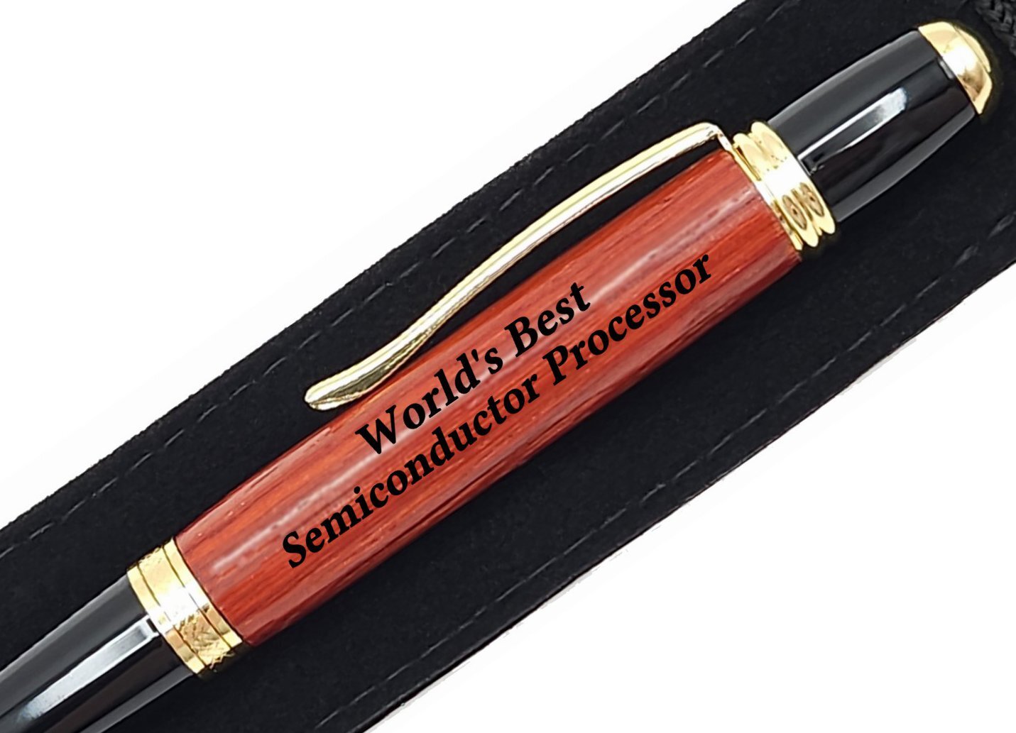 Gift For Semiconductor Processor World's Best Engraved Pen Present
