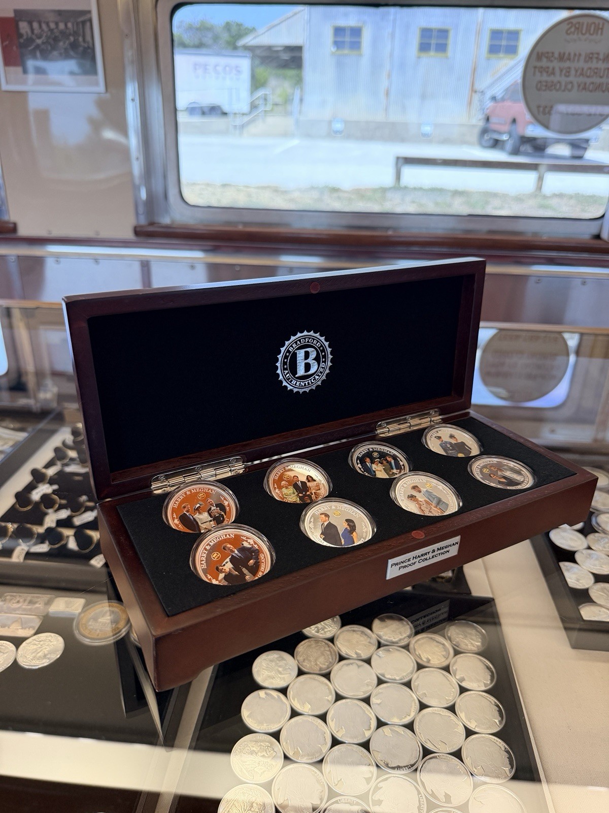 Prince Harry And Meghan Proof Collection SILVER PLATED