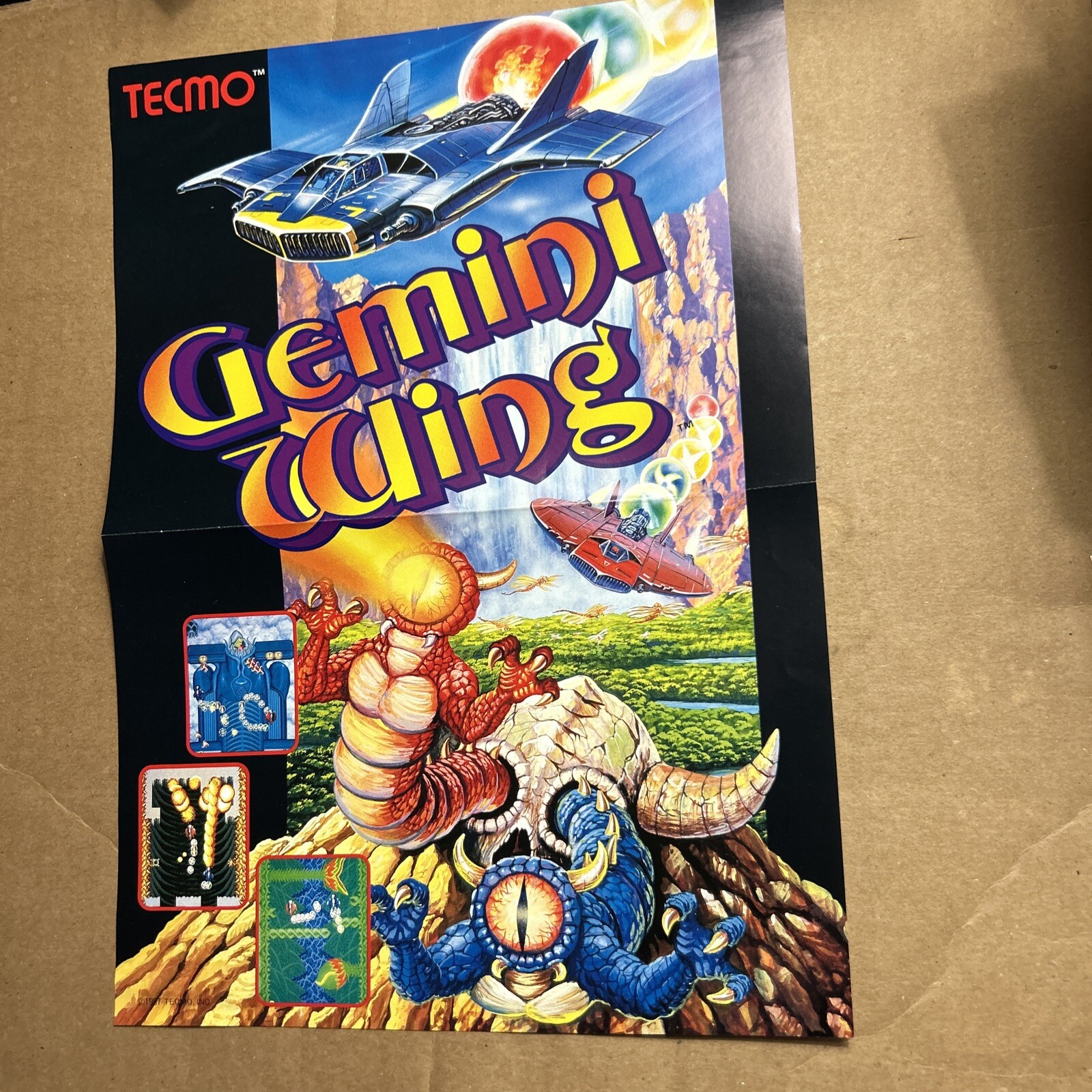 Original Old Stock Gemini Wing Tecmo 11- 8