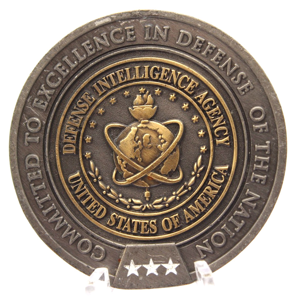 Defense Intelligence Agency Defense of The Nation Challenge Coin XXII 1.75\