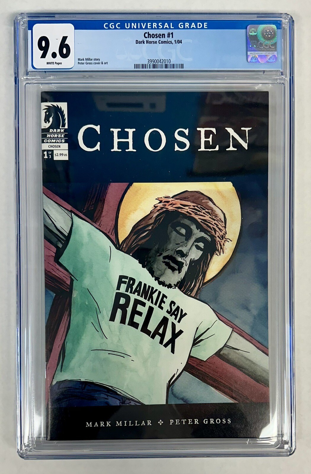 CHOSEN #1 DARK  HORSE COMICS CGC 9.6 2004 WHITE PAGES