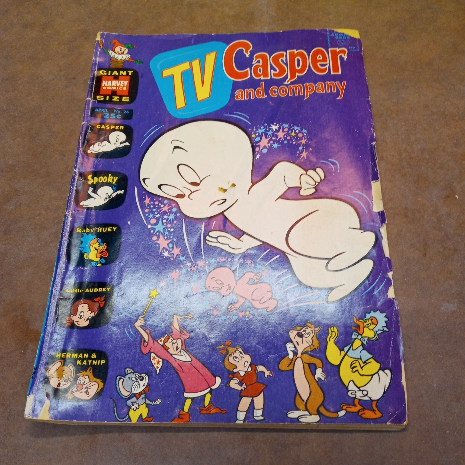 TV CASPER AND COMPANY #26 Harvey Giant Size Comics 1970 - The Friendly Ghost