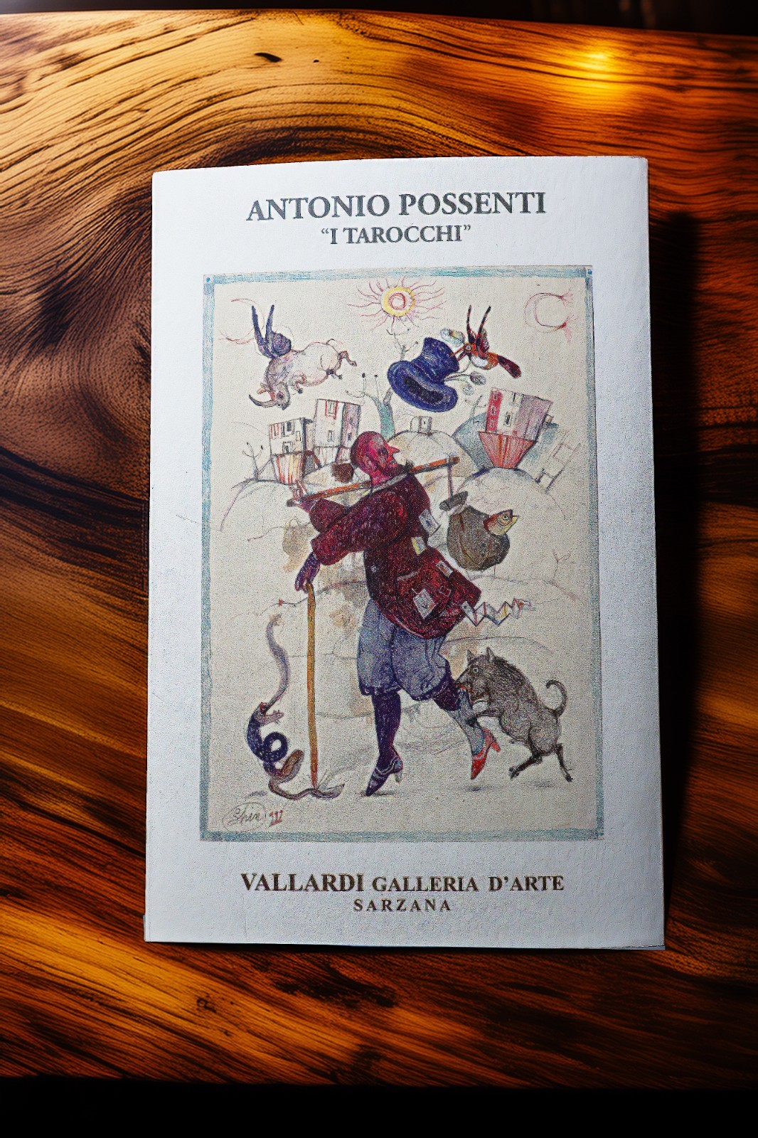 Possenti I Tarocchi 933/1000 – Vallardi – Artist Proof Style – Mark on XII