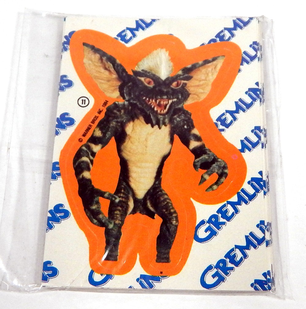 1984 Topps Gremlins Sticker Set (11) Nm/Mt