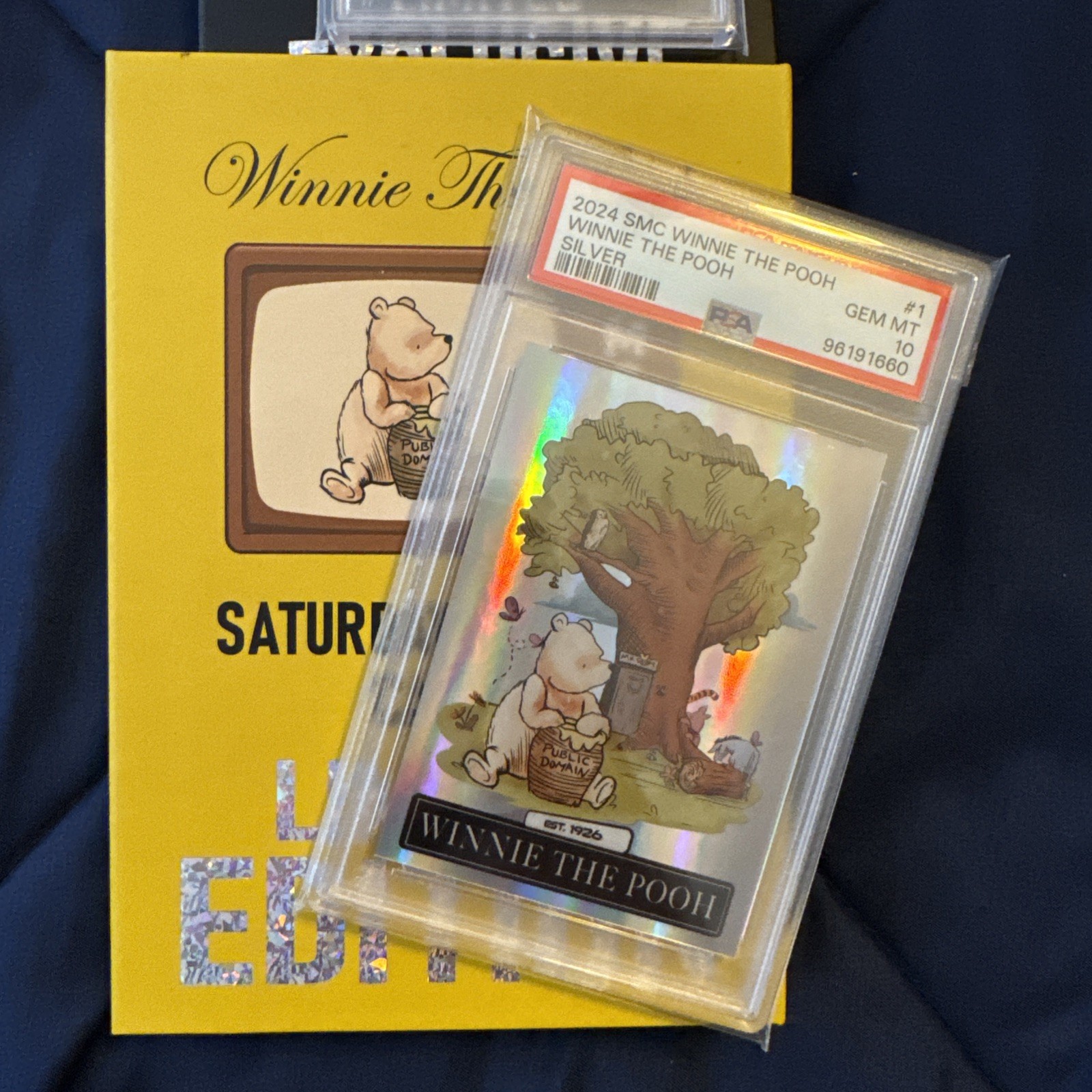 2024 Saturday Morning Cards SMC Winnie the Pooh #1 Silver Limited Edition