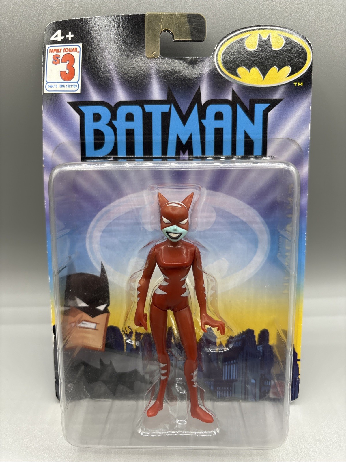 2006 MATTEL BATMAN THE ANIMATED SERIES CATWOMAN ACTION FIGURE*