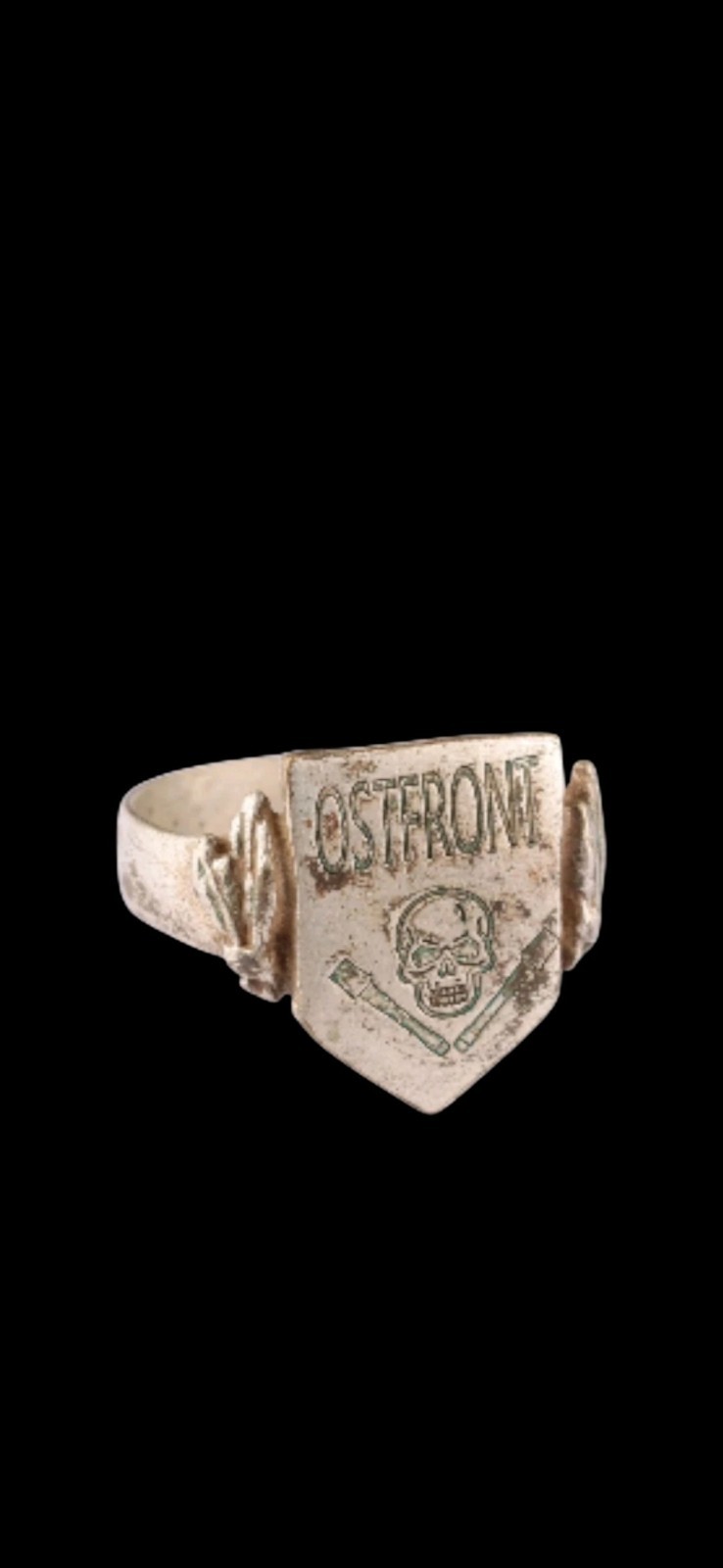 Unique Antique ring Rare Soldiers Central European ww2 era Ostfront