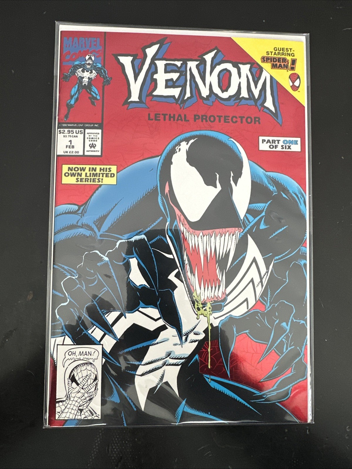 Venom: Lethal Protector #1 (Marvel Comics February 1993)