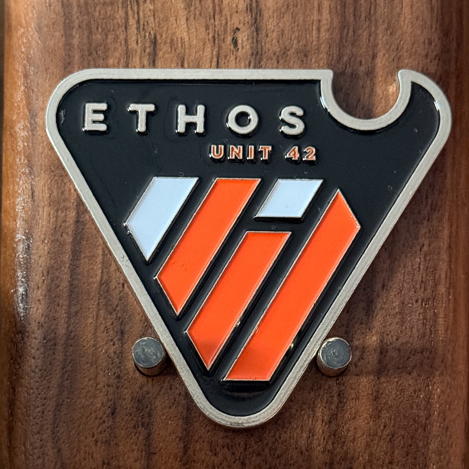 Ethos Unit 42 Triangular Shaped Challenge Coin  1#49