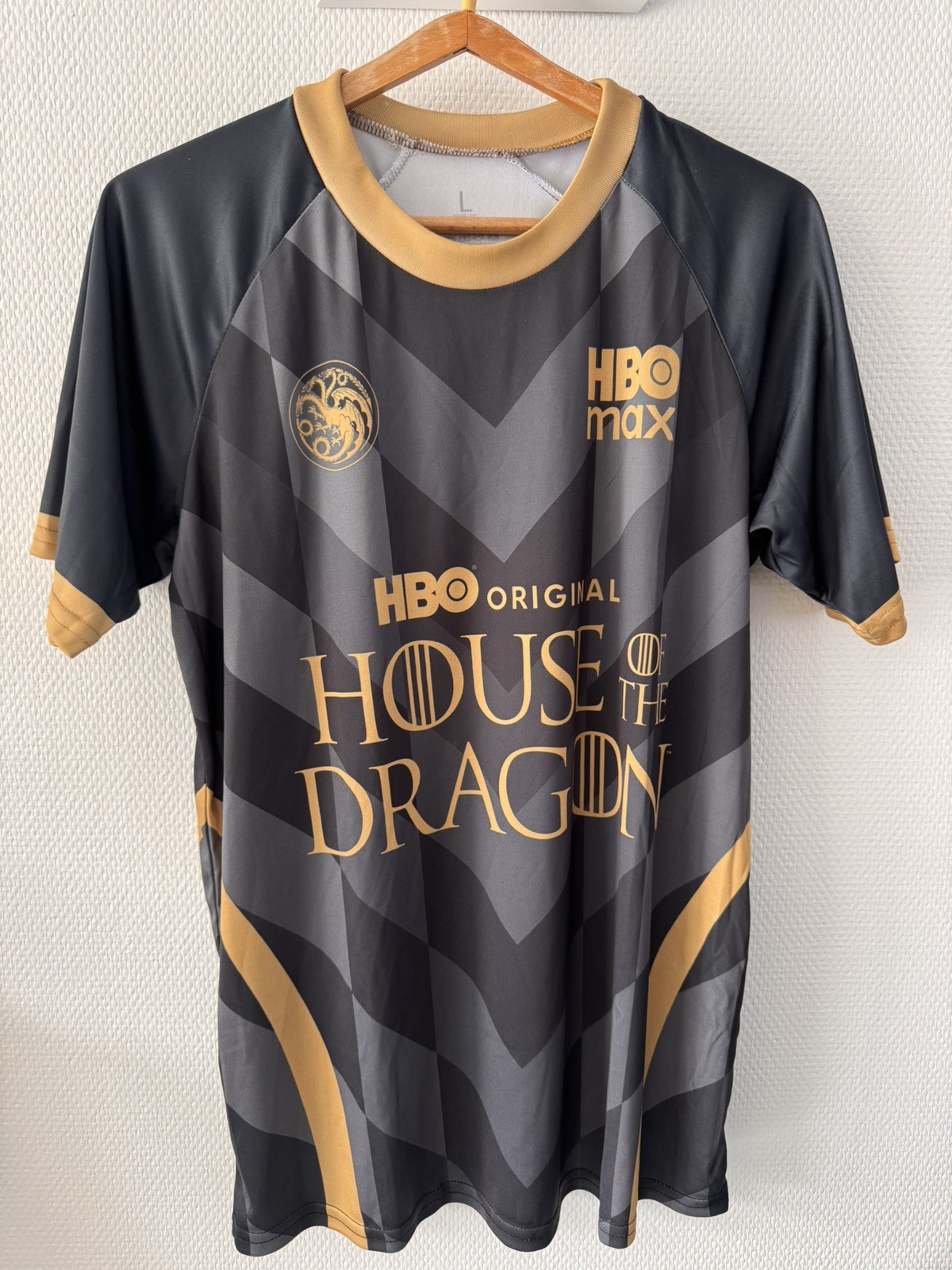Official HBO Max House of the Dragon Football Jersey Targaryen #10 Size L 