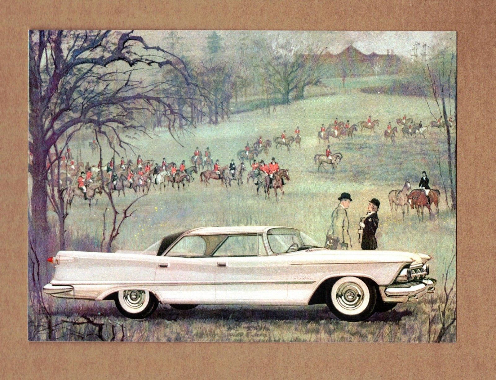 1959 Chrysler Imperial Crown Postcard