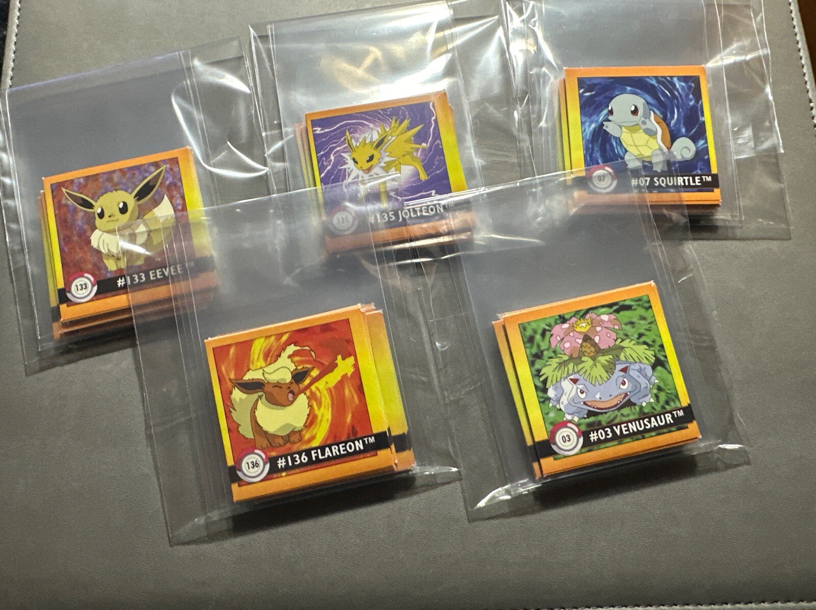 Pokémon 40 Artbox Stickers Lot NM/mint Vintage