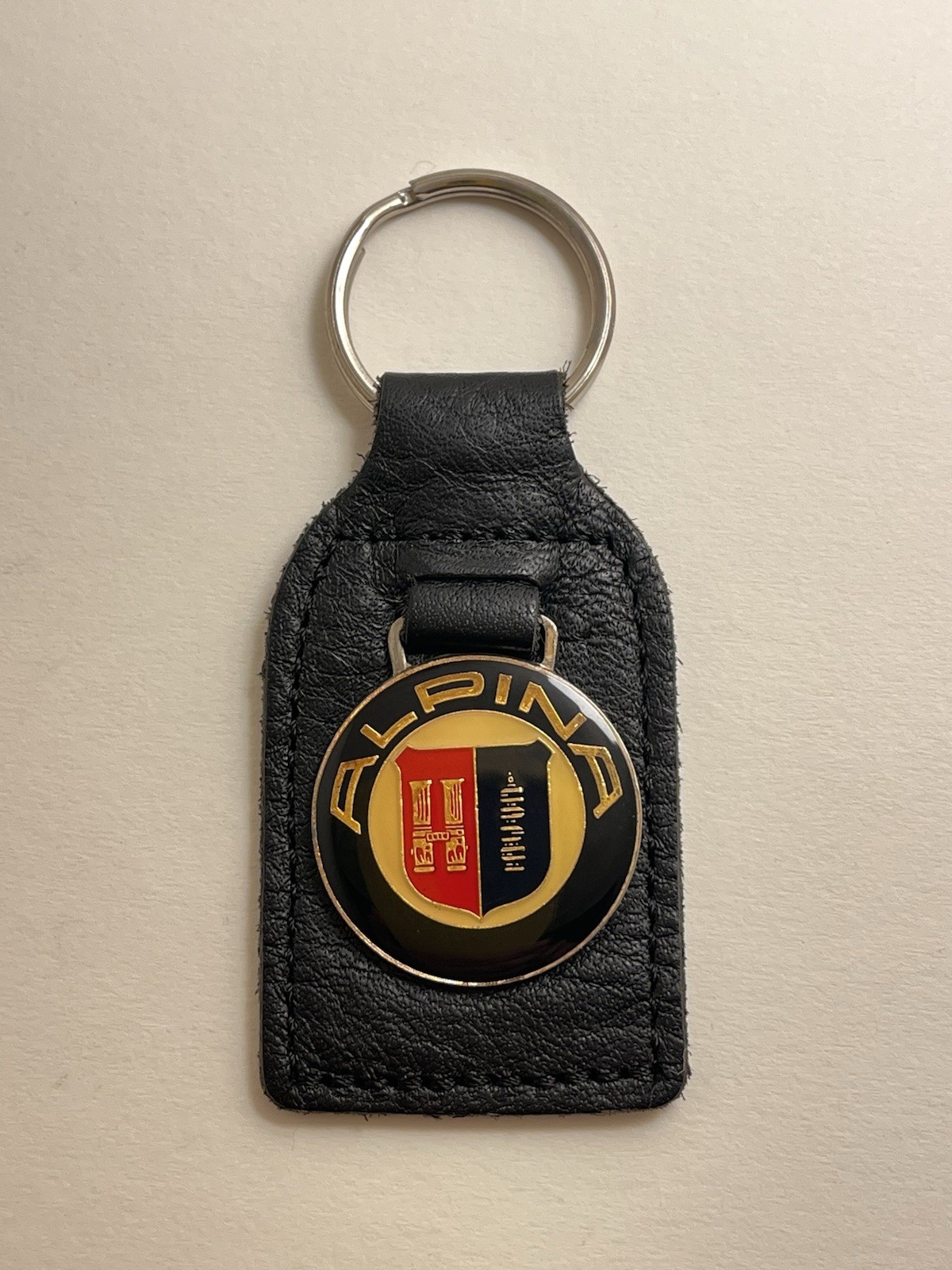Original Vintage BMW Alpina Keyring - Early 1980s Version Rare and Collectible