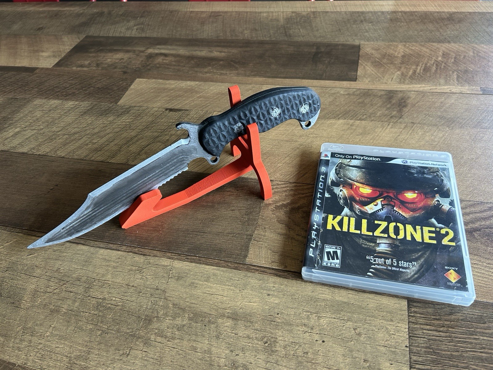 Killzone M32 Combat Knife 3D Printed COSPLAY DISPLAY REPLICA