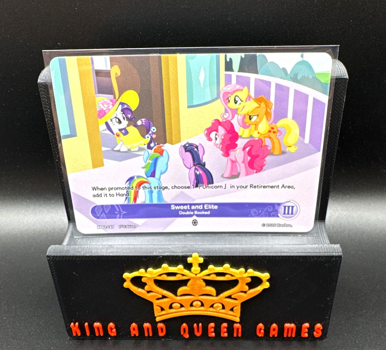 2022 My Little Pony CCG SWEET AND ELITE #111 Double Booked Hasbro (EN)