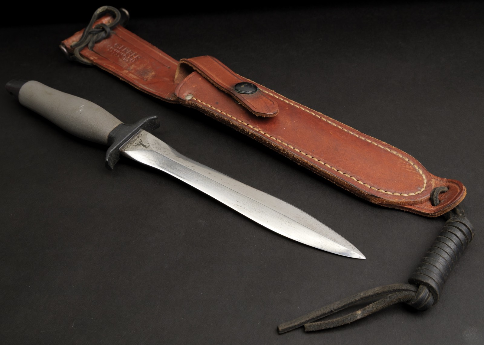 Nice Early Vietnam Era 1970 Gerber L6 Steel Mark II 2 MKII Combat Fighting Knife