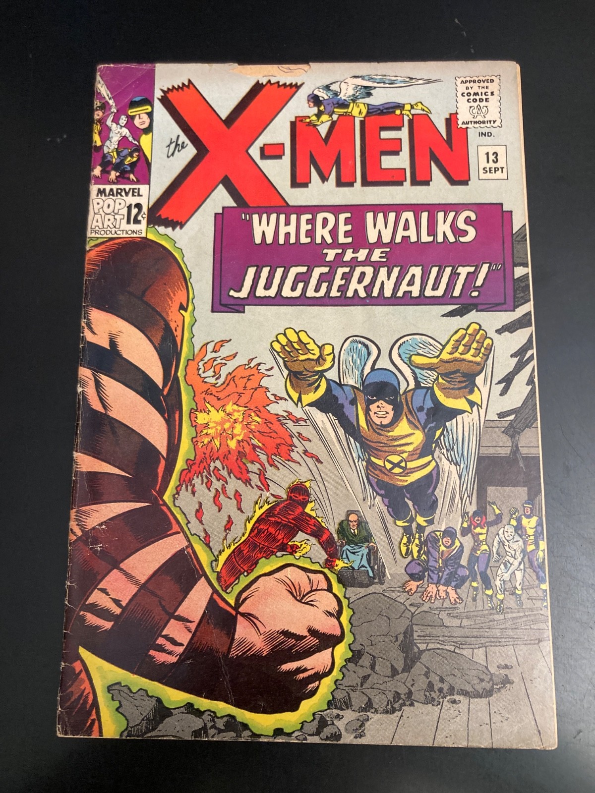 X-MEN #13 (1965) *Key Issue Juggernaut* Very Bright & Colorful
