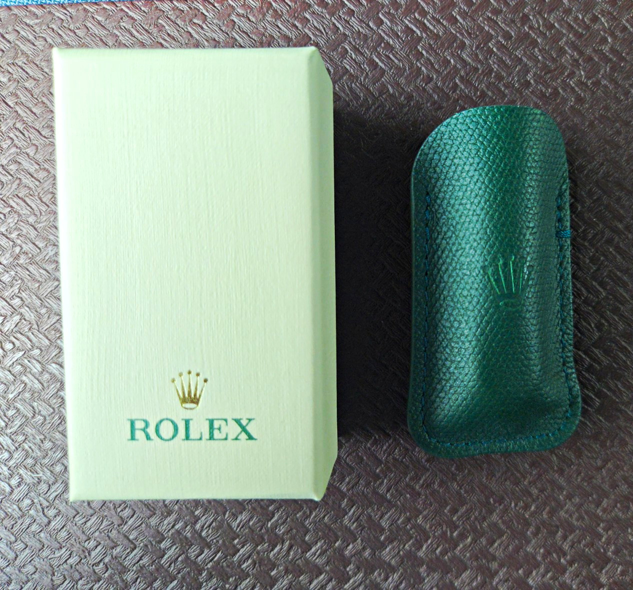 Rolex RP4164-GREEN-ASB Green Pocketknife Multi-Tool, SS Blade, Scissors