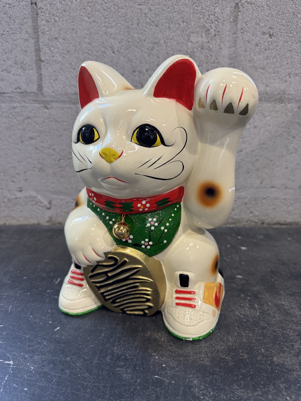 Nike SB Money Cat Dunk Porcelain Statue 2007 Original USED