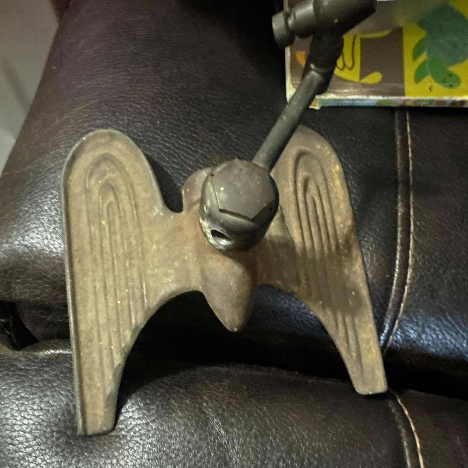 Vintage Original Metal Clamp Vise Tool w/ Screw Tightener Hand Tool
