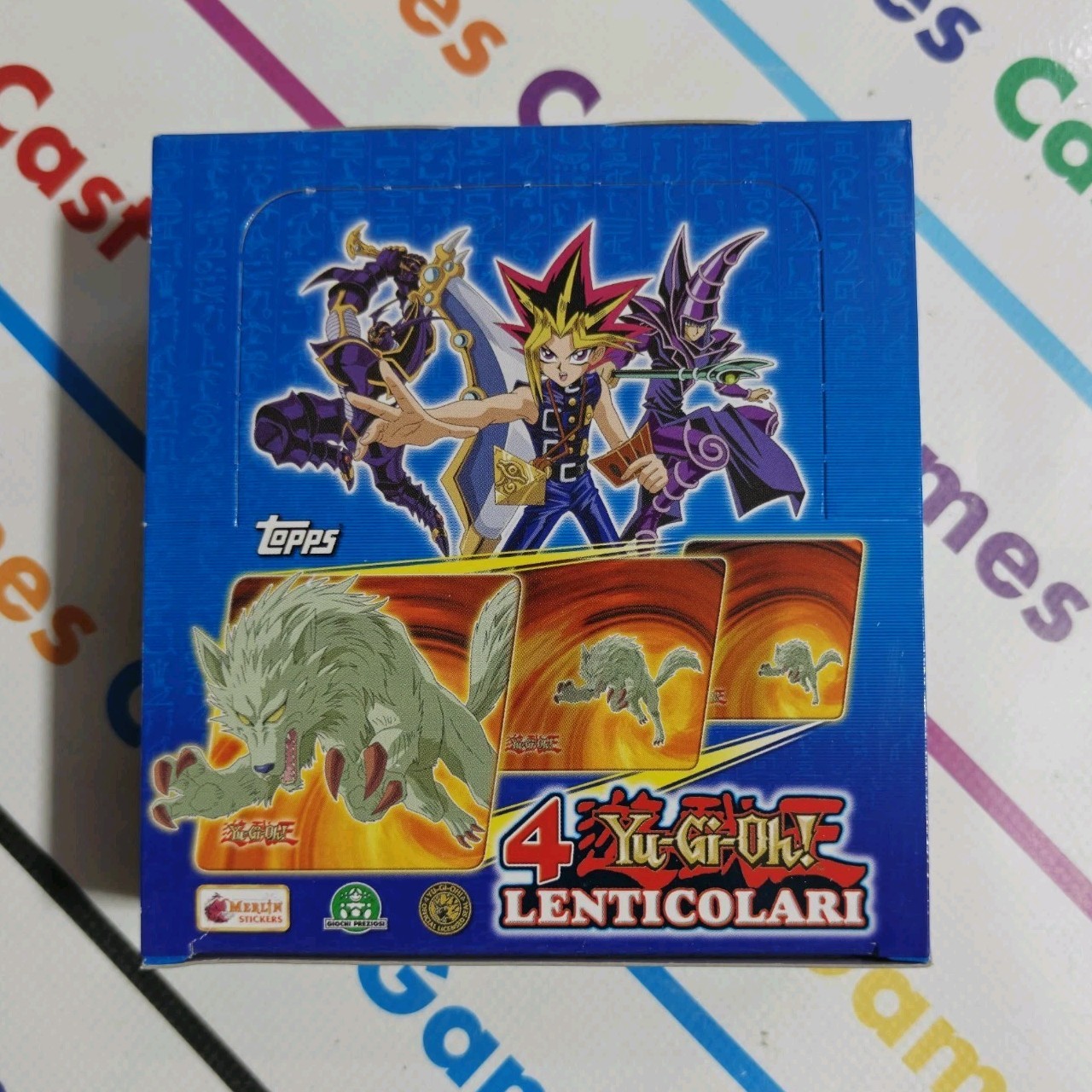 YU-GI-OH 2004 Topps Merlin Lenticular Lenticular Booster Box 24 Bags