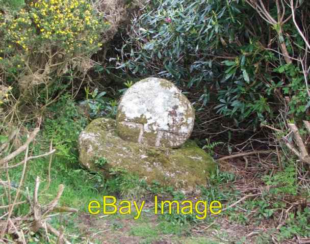 Photo 6x4 Trengwainton Cross Penzance Located on an obscure path through  c2005