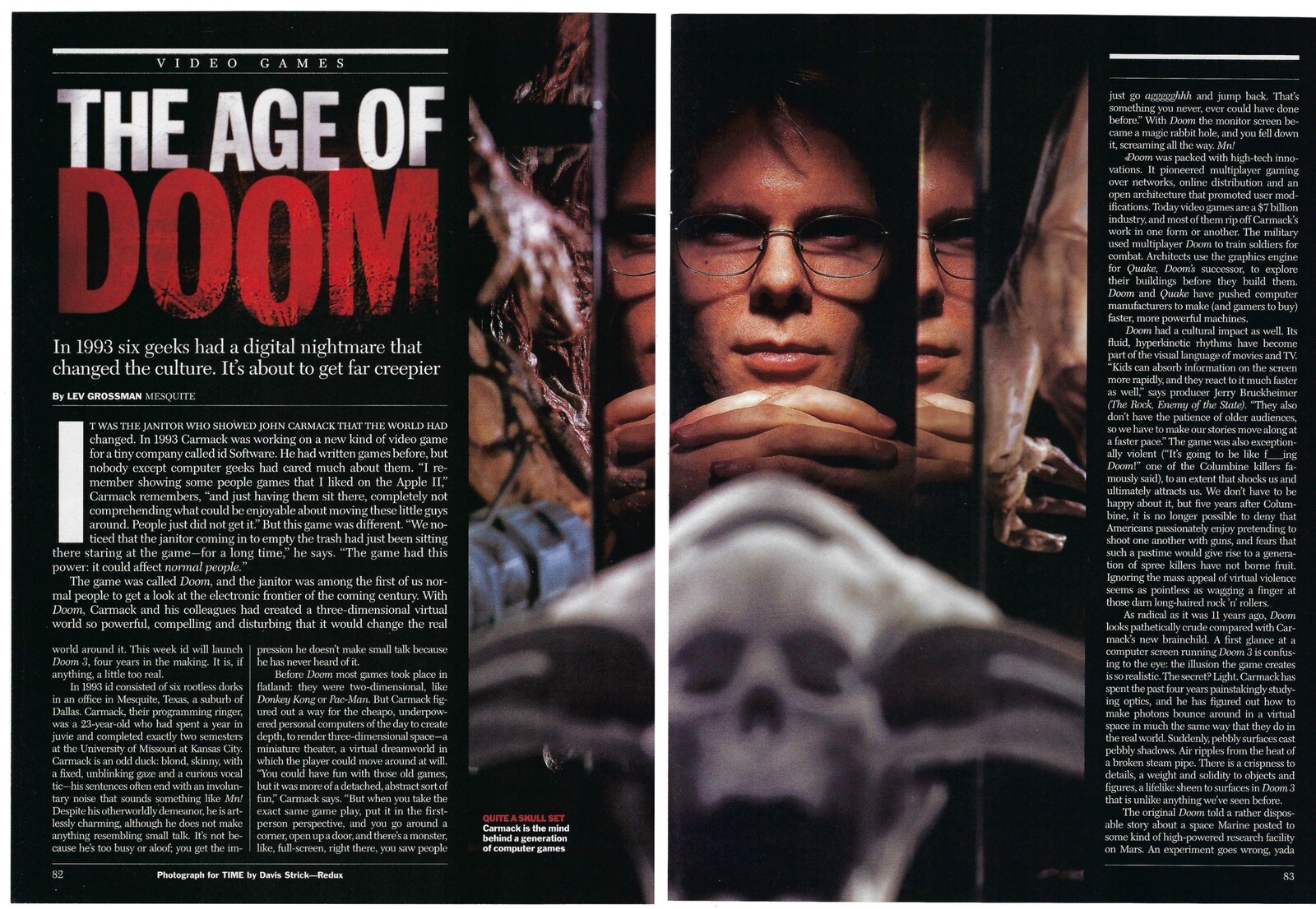 2004 Time The Age of Doom Myst Video Games Technology Retro Print Ad/Article