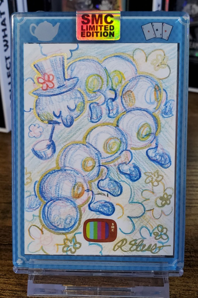 SMC Alice in Wonderland SKETCH card 1/1 by RACHEL ELESE - Saturday Morning Cards