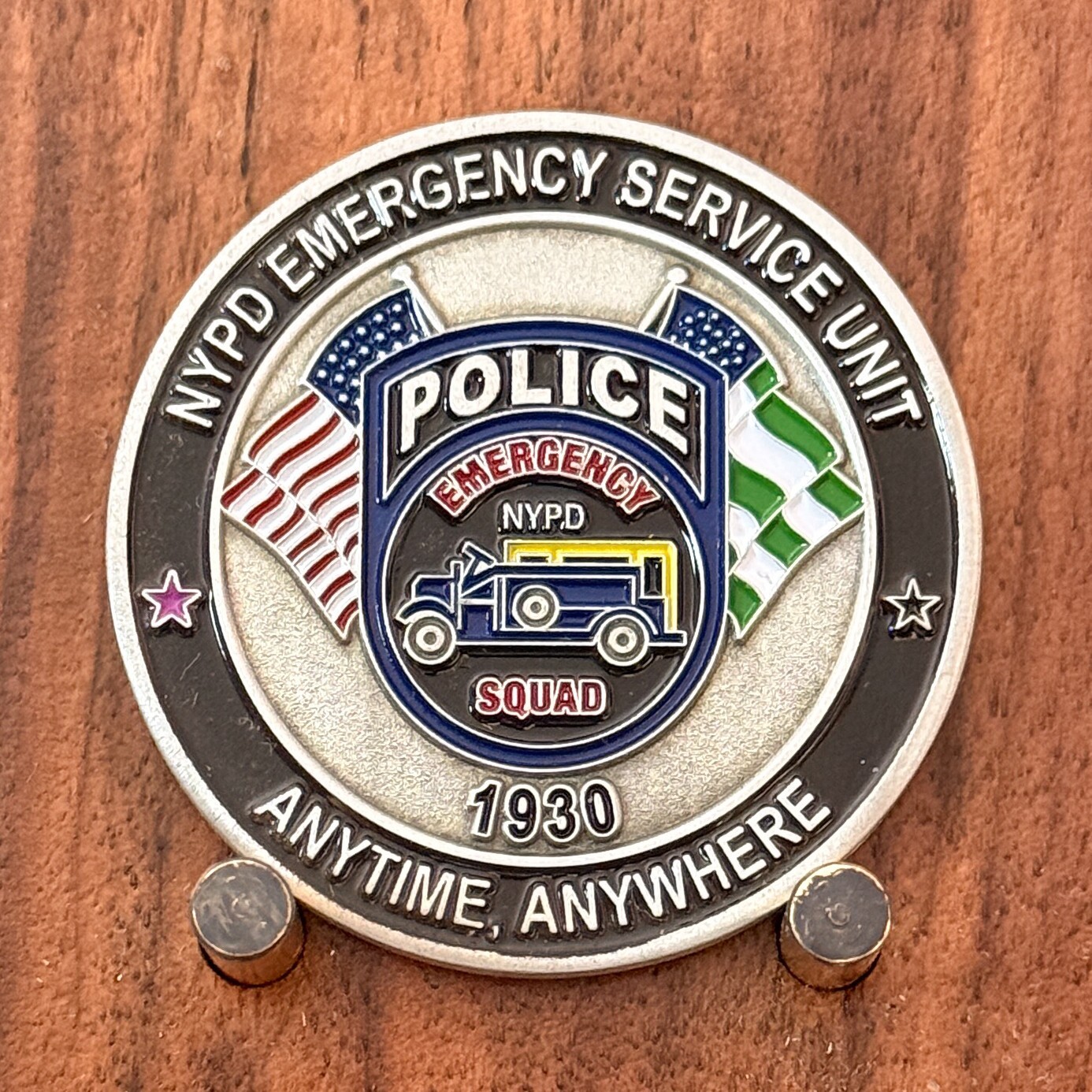 NYPD Emergency Service Unit Specialized Training School Challenge Coin  W#15