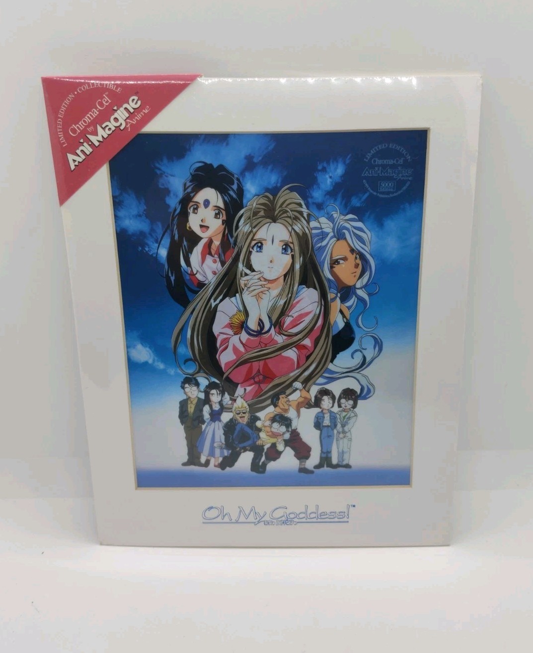 Oh My Goddess Chroma-Cel Ani-Magine Limited edition, numbered, COA 1999