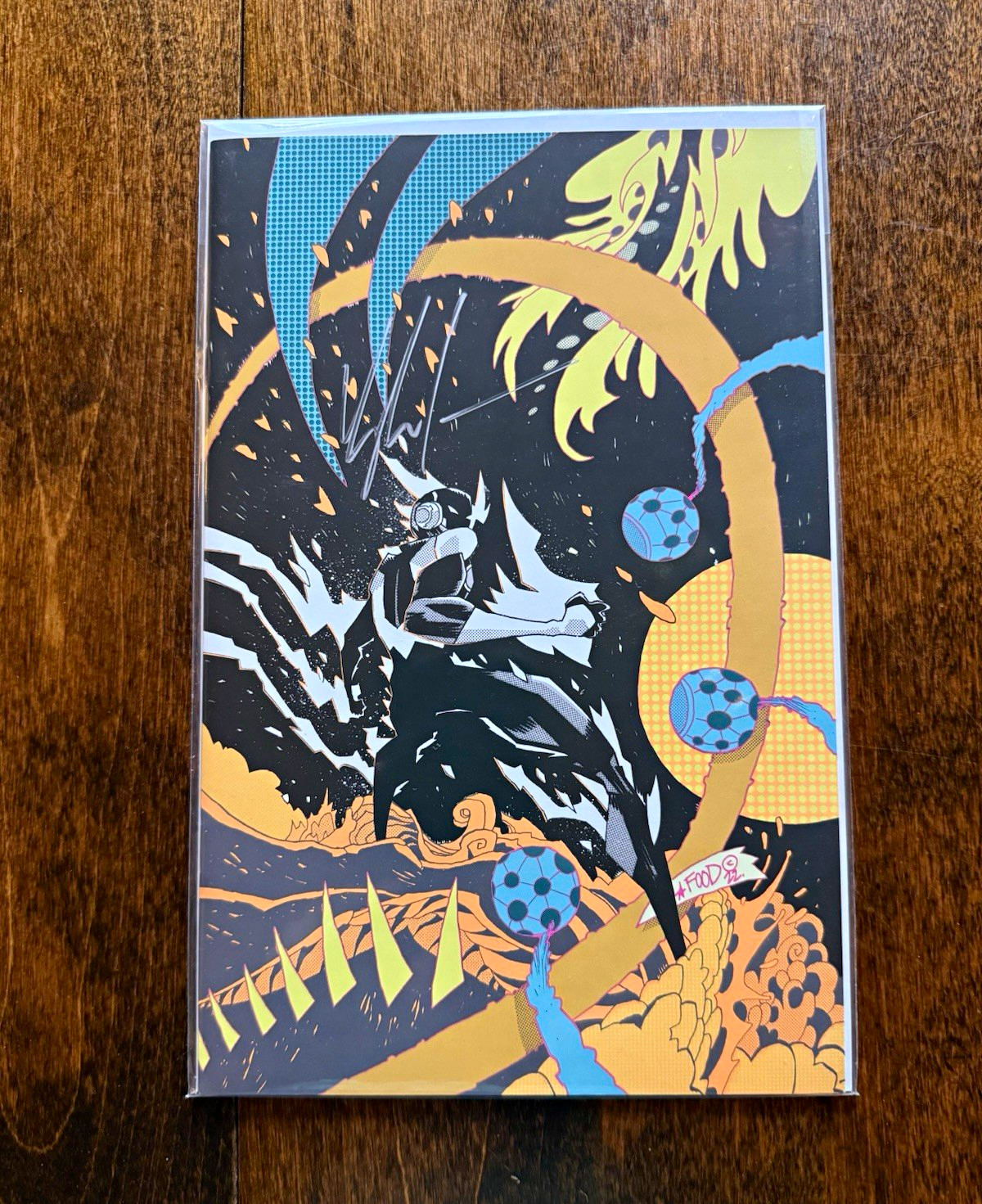 Radiant Black #24 Black Market Narrative Variant signed by Higgins Image Comics