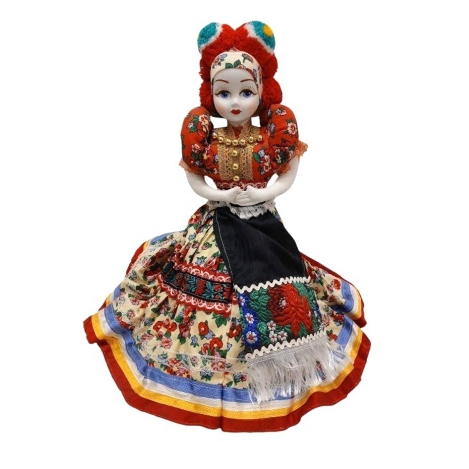 Hungarian Folk Art Doll 16\
