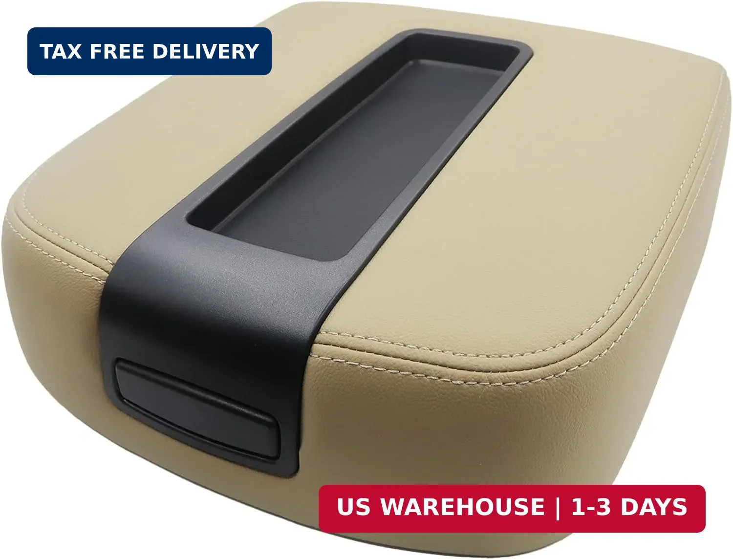 Center Console Lid Armrest Cover Replacement for 2007-2014 Chevy Silverado/Tahoe