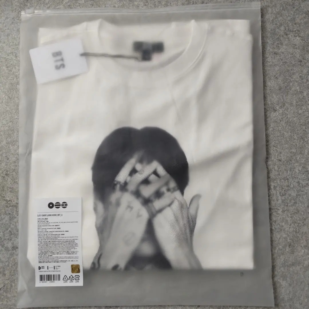 BTS ARIRANG Pop Up Jungkook S/S T-Shirt Size L Official K-pop Japan New