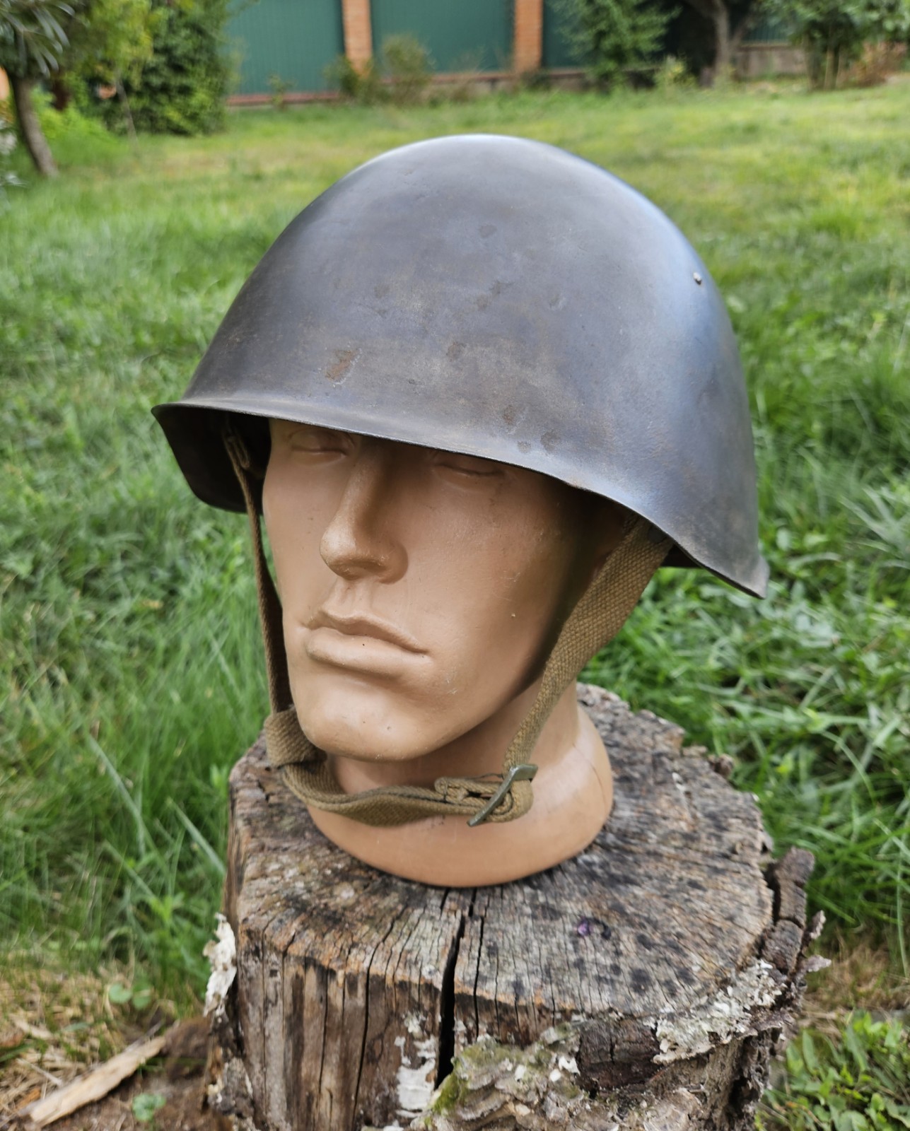 Original Steel Helmet SSH 39 40  WWII USSR Military Soviet Army RKKA WW2 1940y