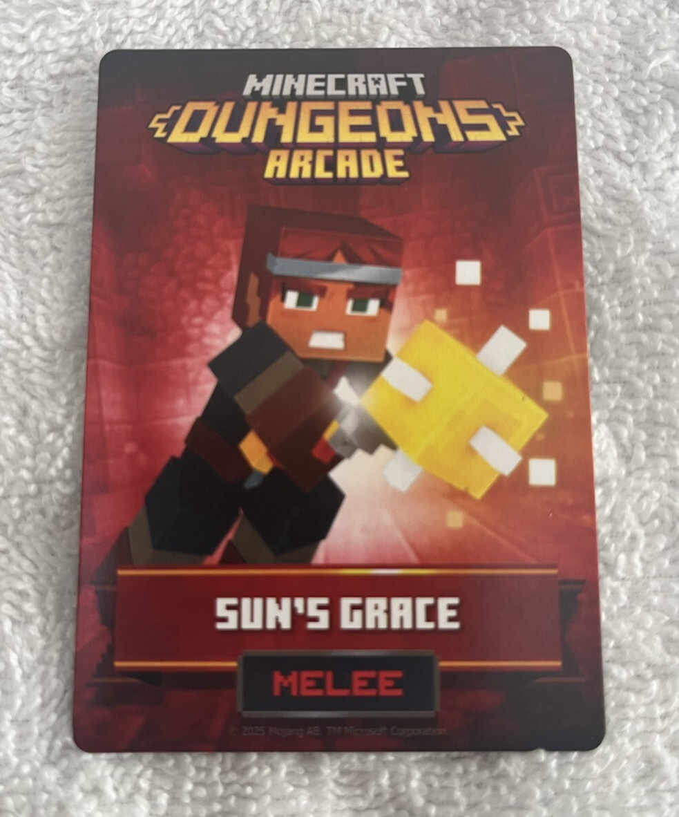 Minecraft Dungeons Arcade Cards Series 4 (NEWEST SERIES FOR 2025): You Pick