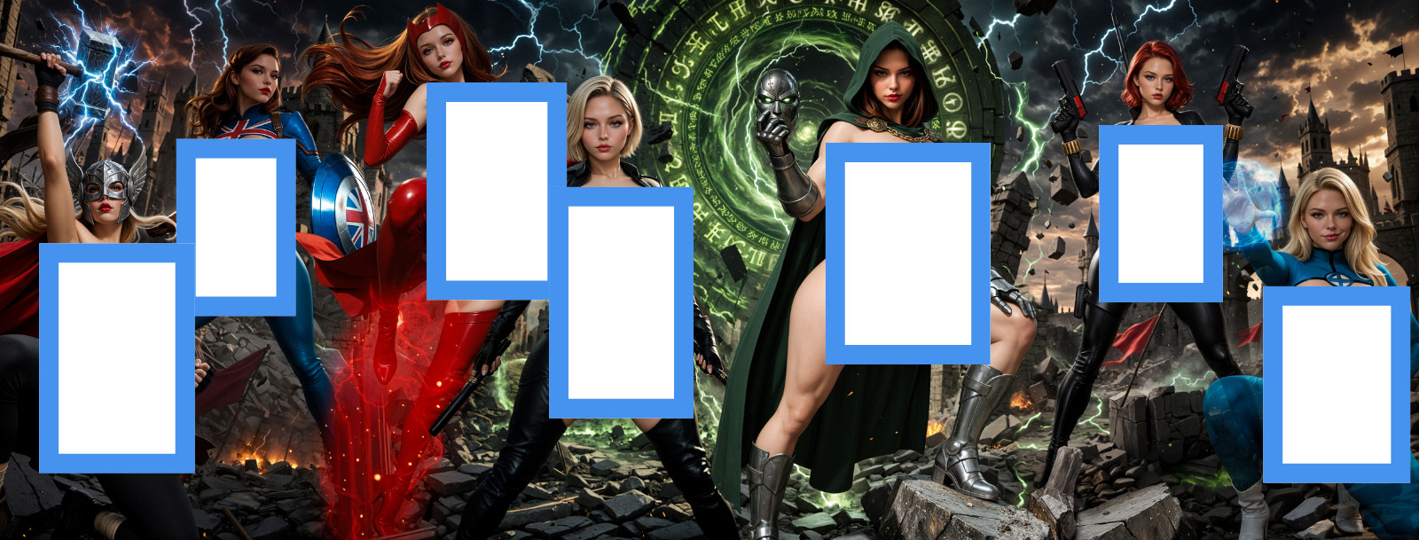 2026 Fantasy of Cosplay Comic Doomsday GATEFOLD Avengers VIRGIN LE 100 PRE-SALE