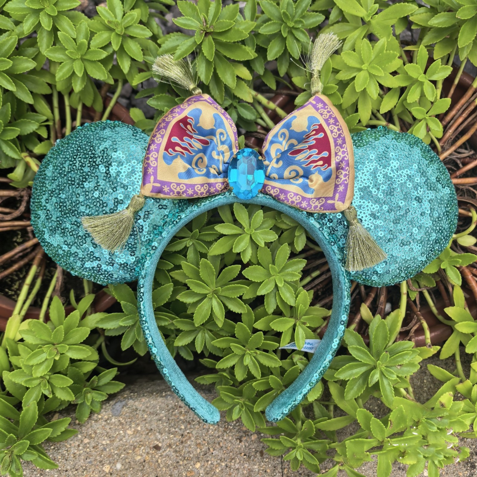 Disney Parks Minnie Mouse Ears Aladdin Jasmine Magic Carpet Tokyo Headband