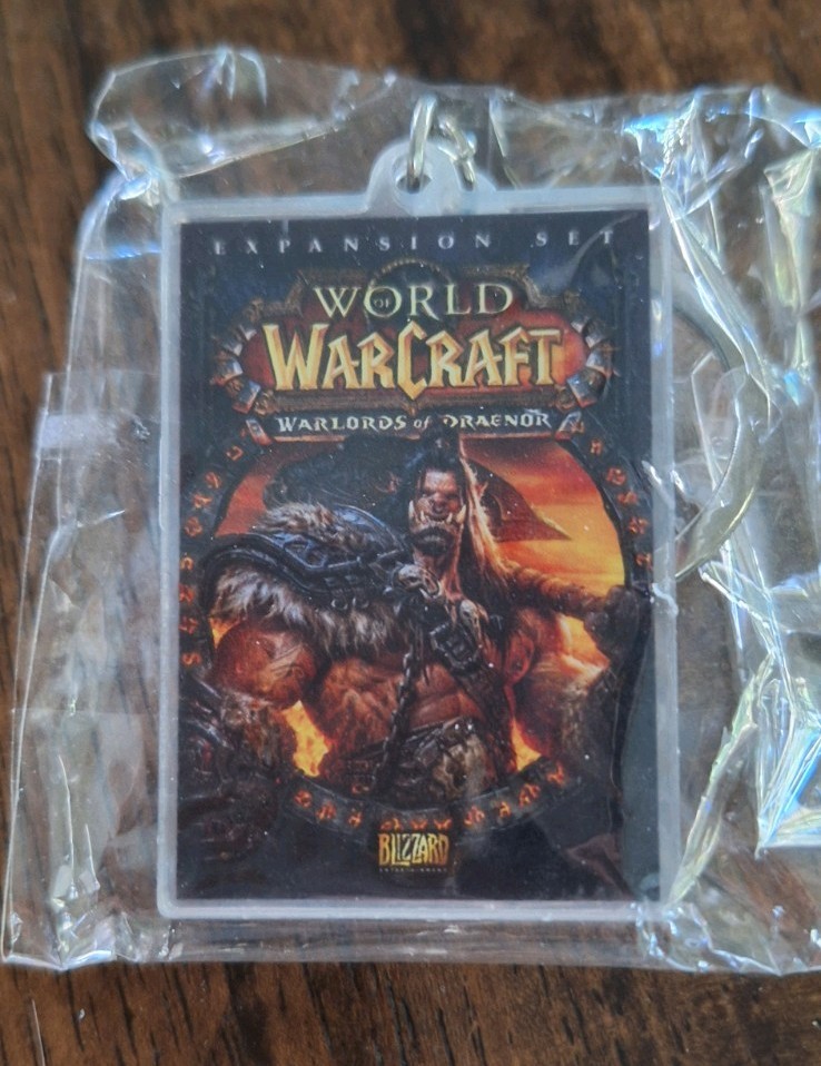 Blizzard Blizzcon 2026 Darkmoon Faire Capsule WoW Warloards of Draenor Keychain