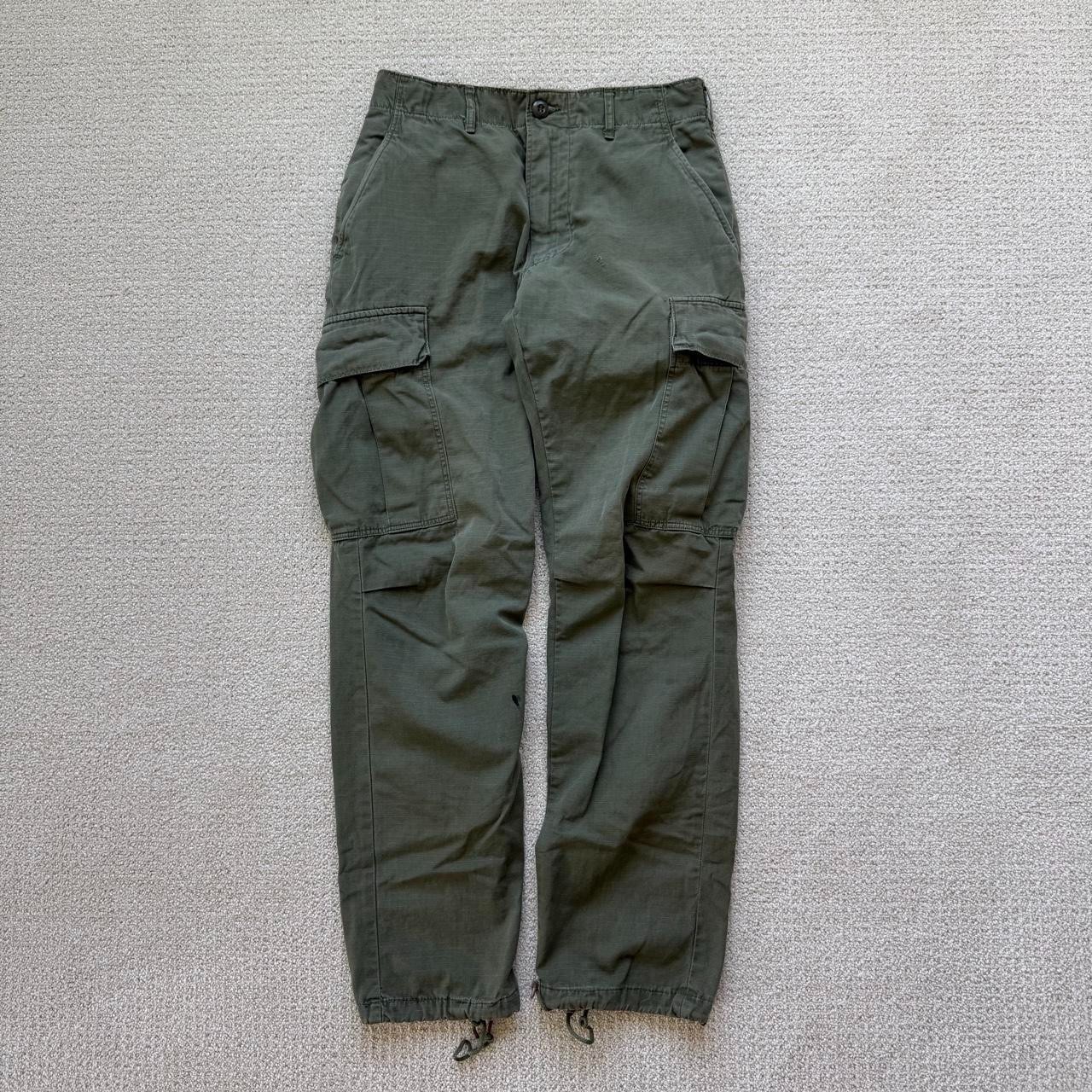 Vietnam Era US Tropical Combat Trousers Jungle Pants OG 107 1968 Small Regular