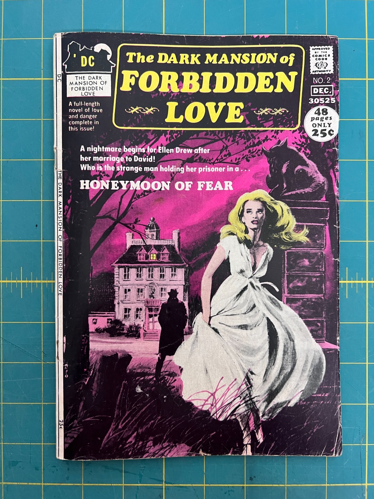 DARK MANSION OF FORBIDDEN LOVE #2 - VG+ 4.5 - 1971 / GOTHIC HORROR/ NEAL ADAMS