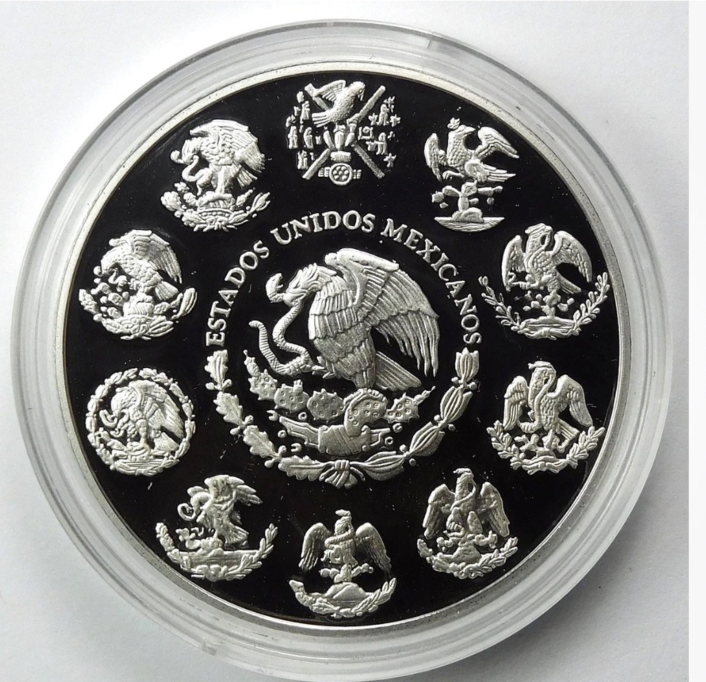 2024Mo Proof Mexico 1 Onza Libertad 1 Oz .999 Fine SiIver C0in