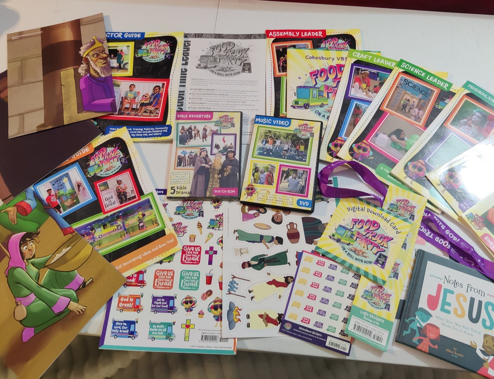Vacation Bible School (VBS) Food Truck Party Ultimate Starter Kit Pre-owned READ