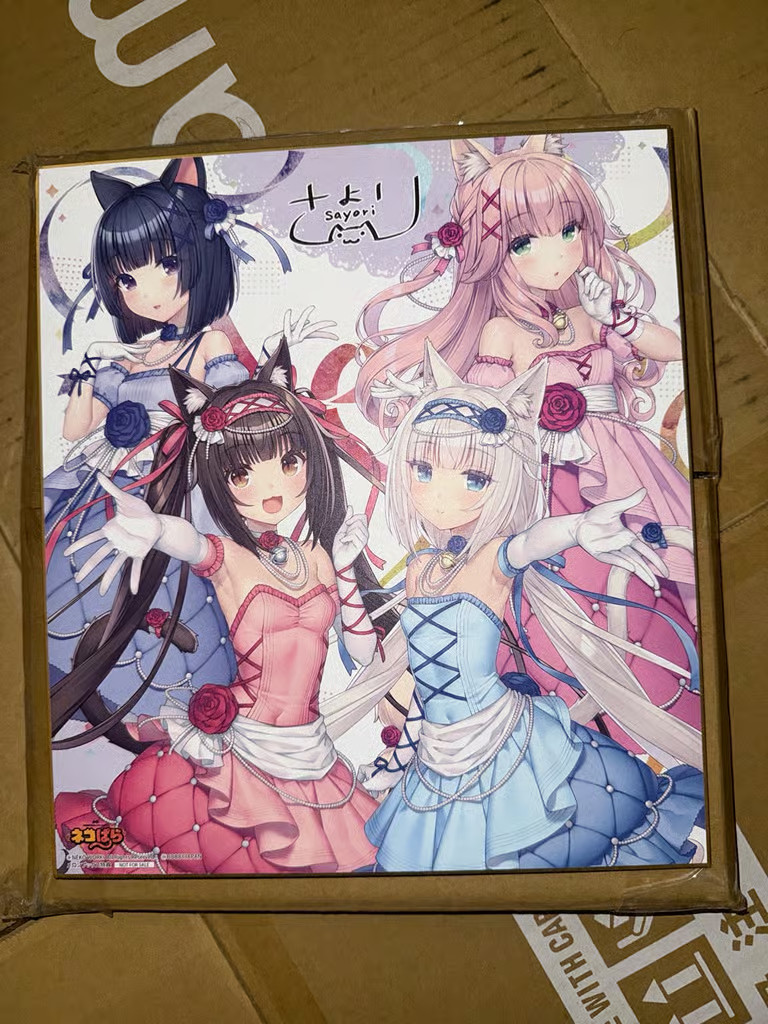 NEKOPARA 10th ANNIVERSARY PRINTED SHIKIHI ART BOARD SAYORI