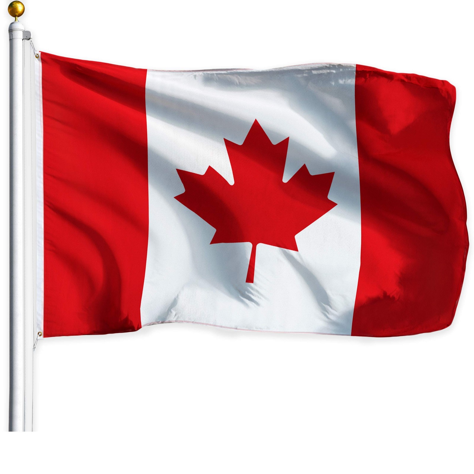 G128 Canada Canadian Flag | 3x5 Ft | LiteWeave Series Printed 100D Polyester | C