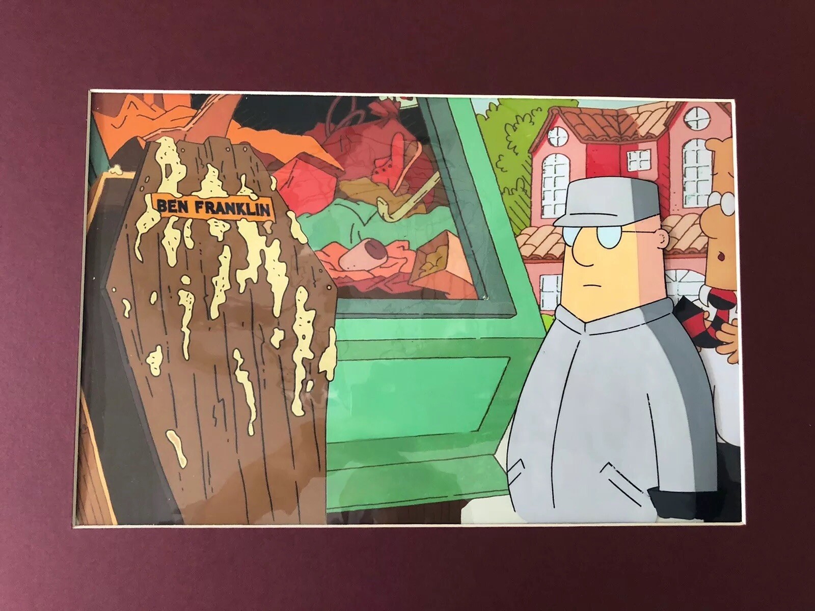 DILBERT ANIMATION PRODUCTION CEL