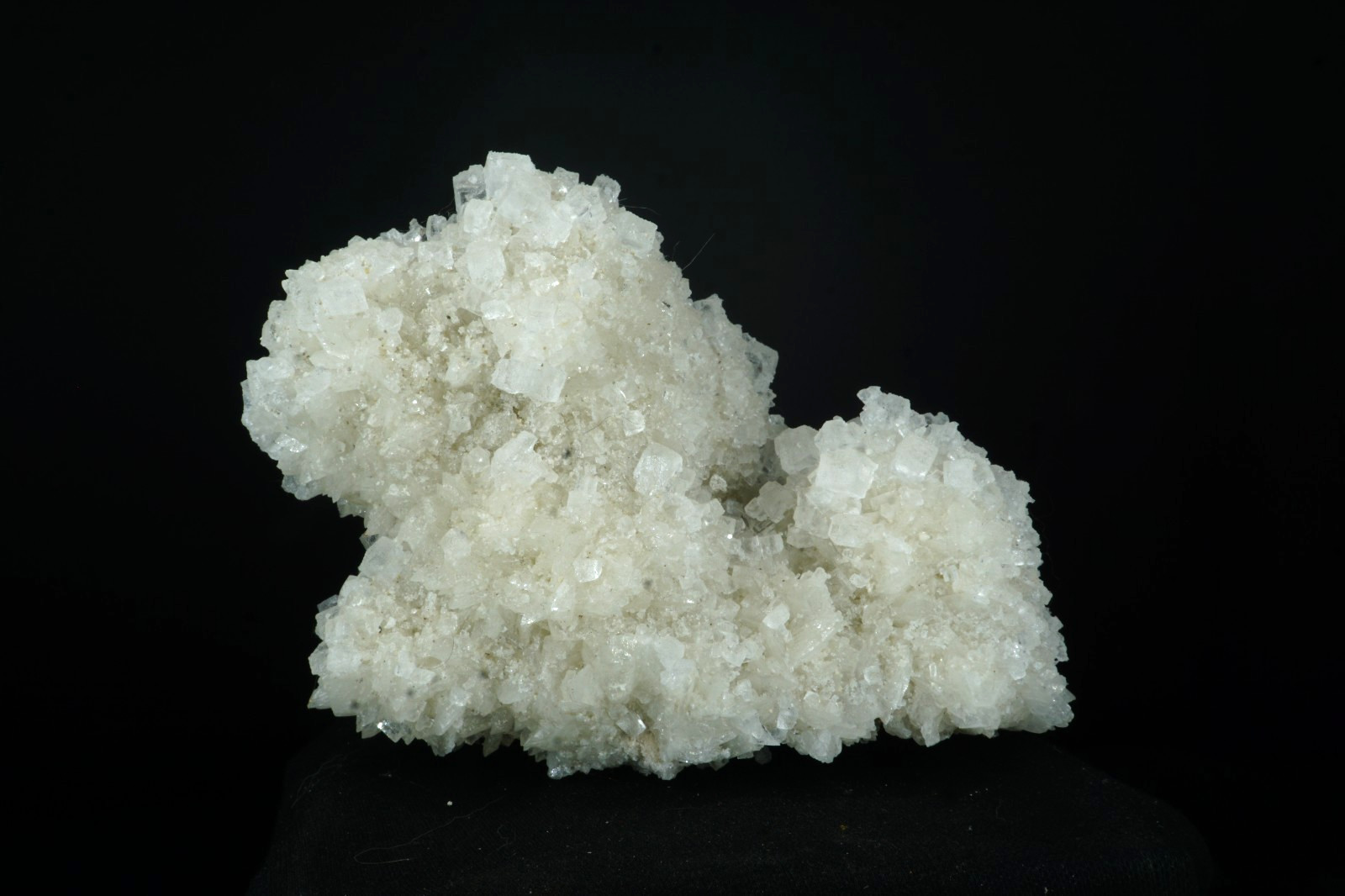 Halite on Selenite / Great Salt Lake, Utah / Mineral Crystal Specimen